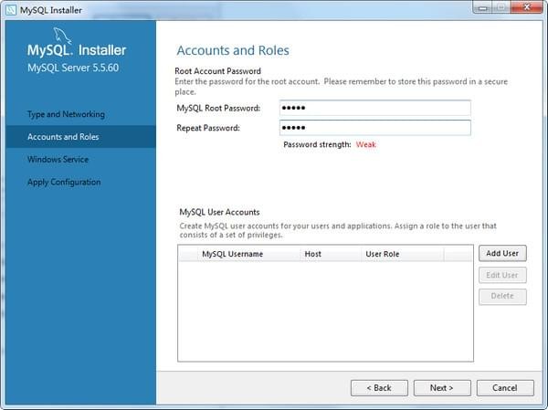 MysQL5.5