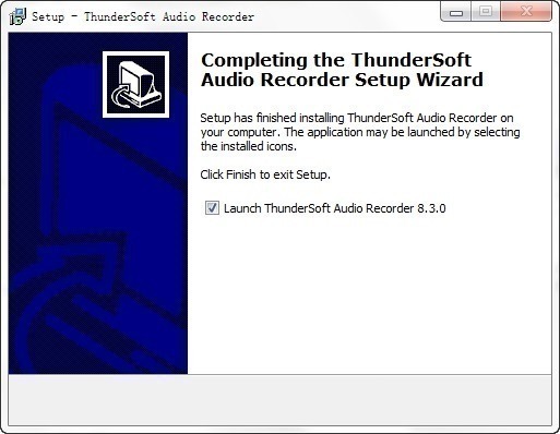 ThunderSoft Audio Recorder°ذװ