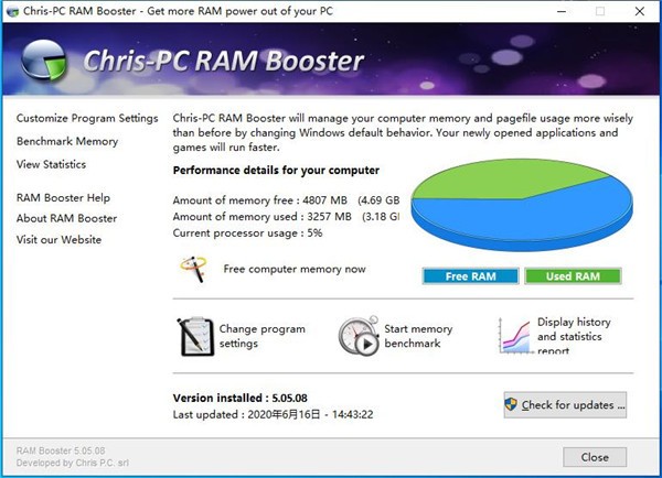 chrisPC RAM BoosterѰ