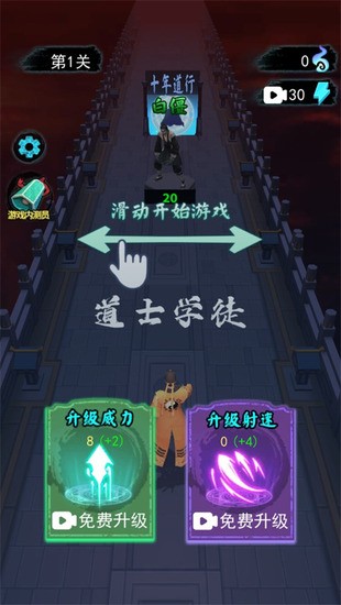 ¼