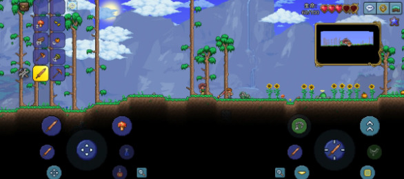 泰拉瑞亚前期森林白天刷什么怪