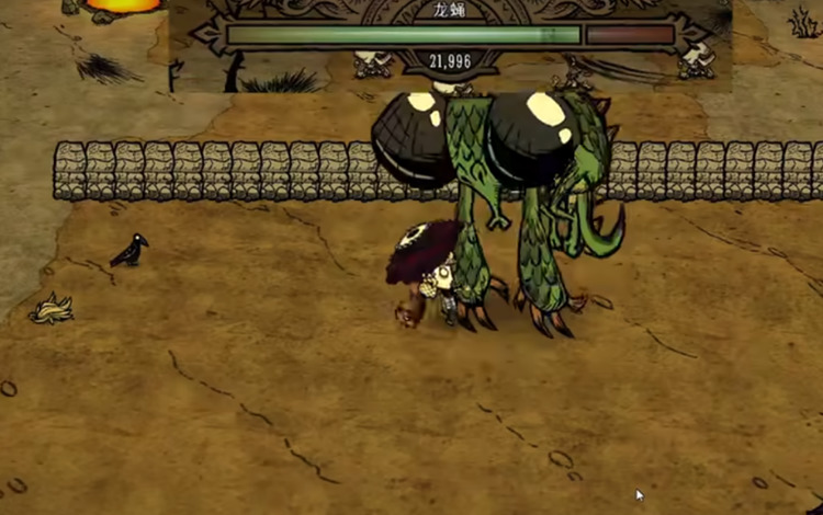 饥荒怎么打龙蝇