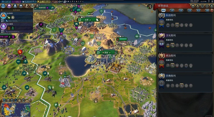 文明6罗马怎么科技胜利