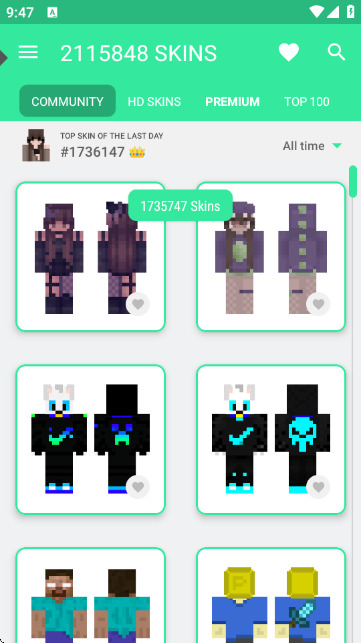 我的世界皮肤编辑器手机版