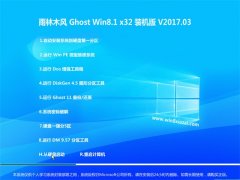 ľGhost Win8.1 x32λ ɿװV2017.03(⼤)  