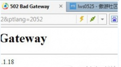 win8ϵͳûзҳʾ502 bad gatewayĴ취