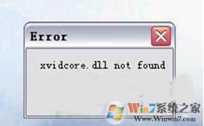 xvidcore.dll not found