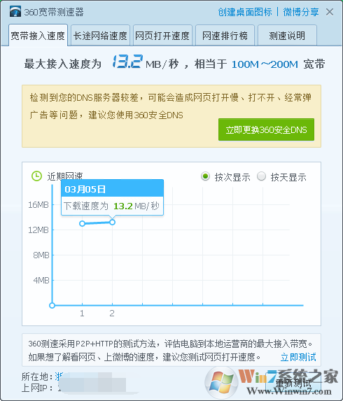 宽带测速器v9.425分享版 宽带测速器v9.425分享版