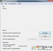 Puttygen|PuTTYKeyGeneratorԿv11.618콢ٰ  